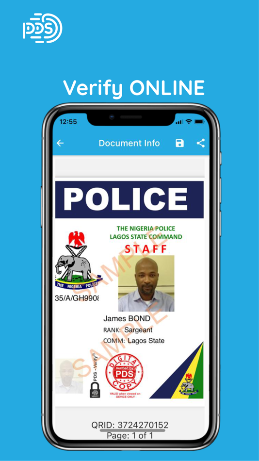 #5. PDS - Verify (iOS) 由: KG Arjis Ltd
