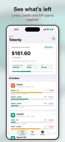 Tokenly: AI Cost Tracker screenshot