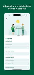 AOK atWork screenshot
