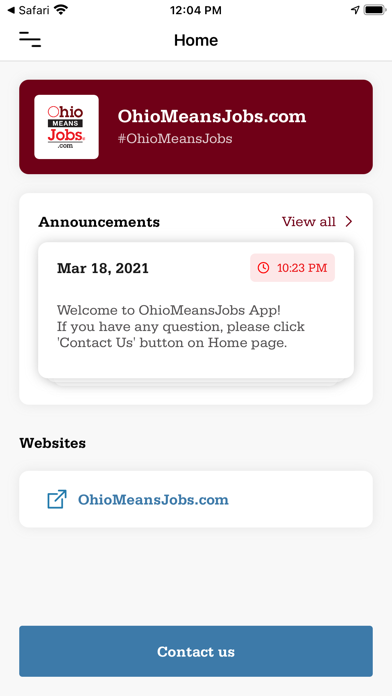 OhioMeansJobs - Look for jobs Screenshot