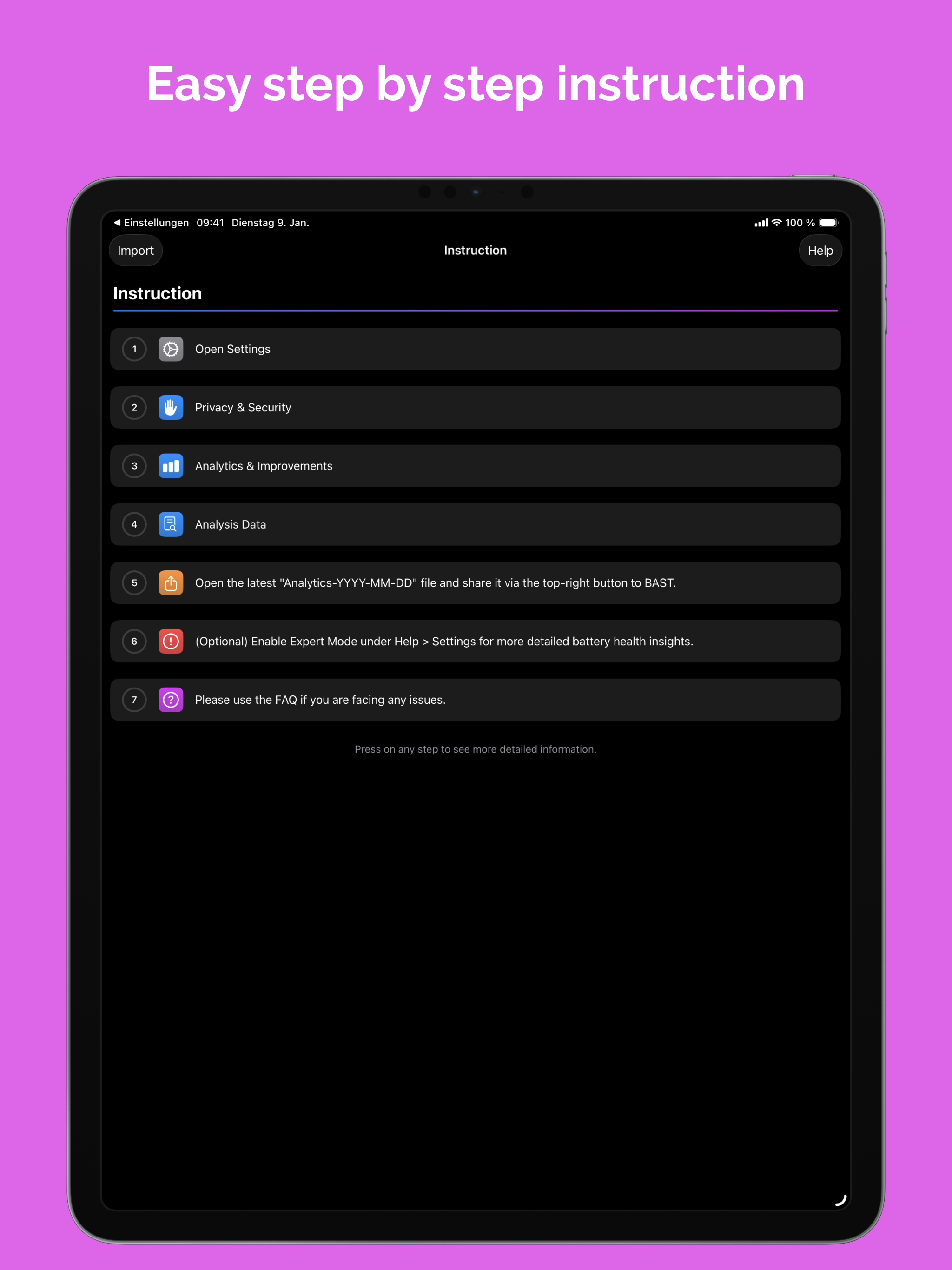 BAST: Battery Status screenshot 5