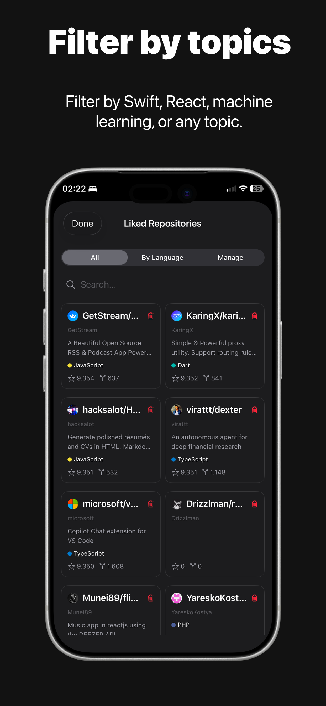 GitHubba - Discover Repos
