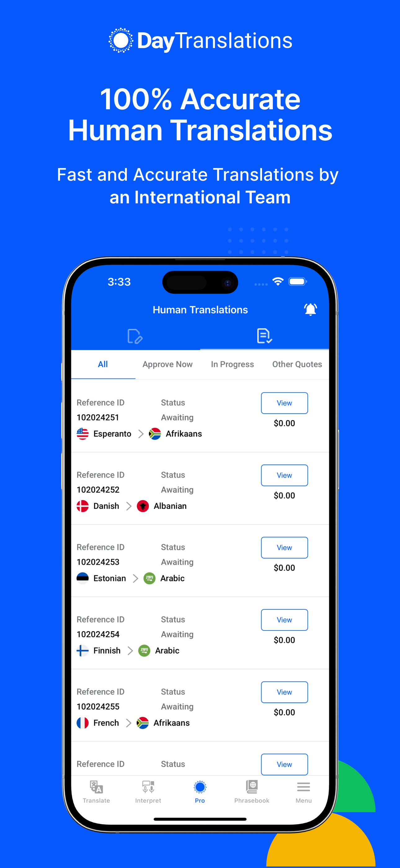 Day Translations