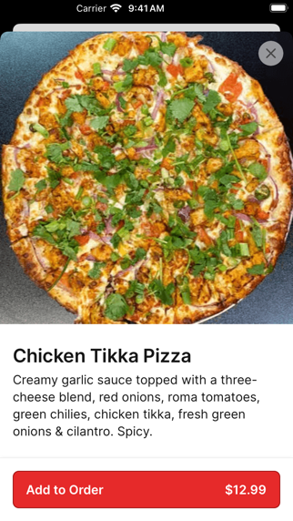 App screenshot
