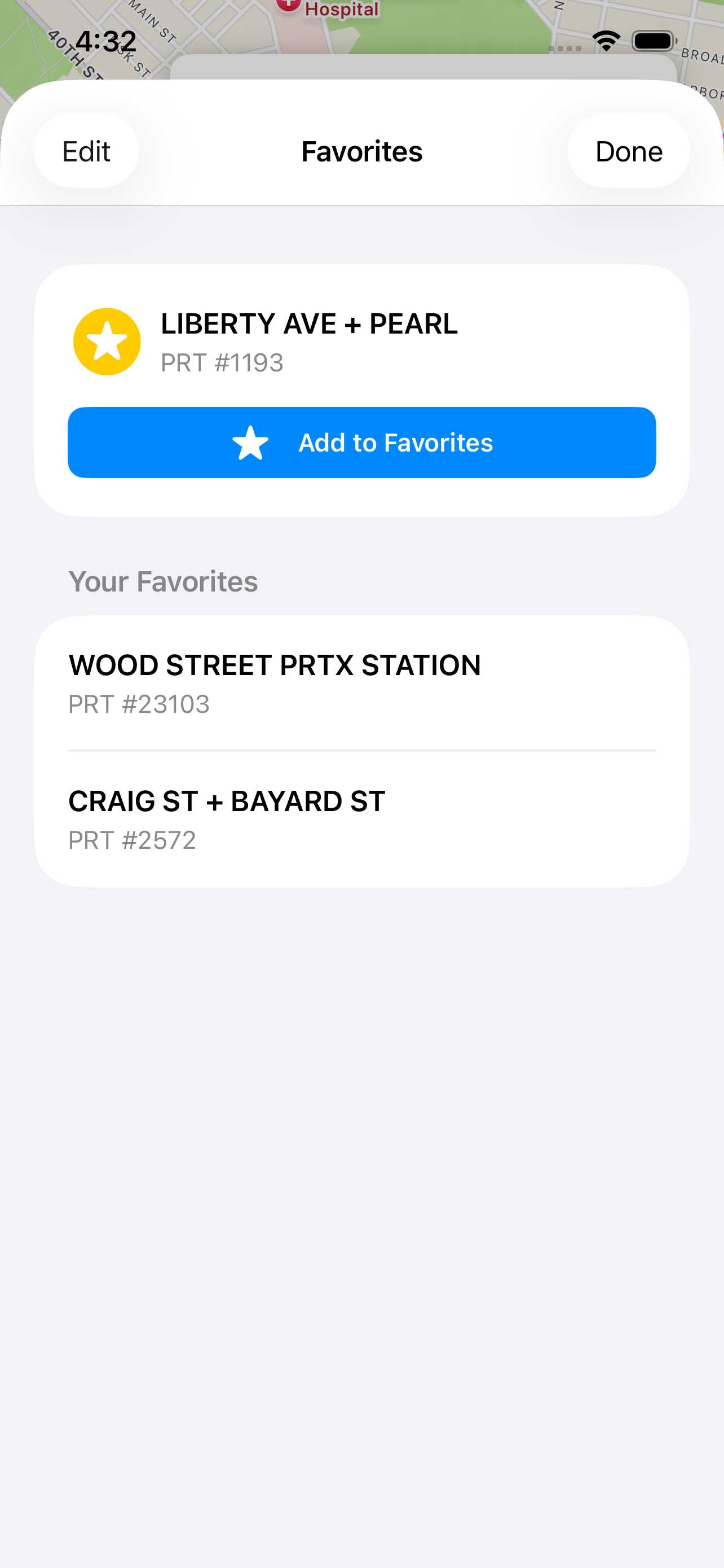 PIT Next Bus screenshot 4