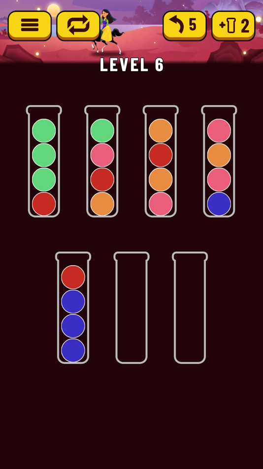 #1. Ball Sort Puzzle (iOS) Bởi: HM Games Pty Ltd