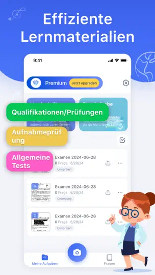 Screenshot von GradeUp: Homework Scanner auf dem iPhone 4