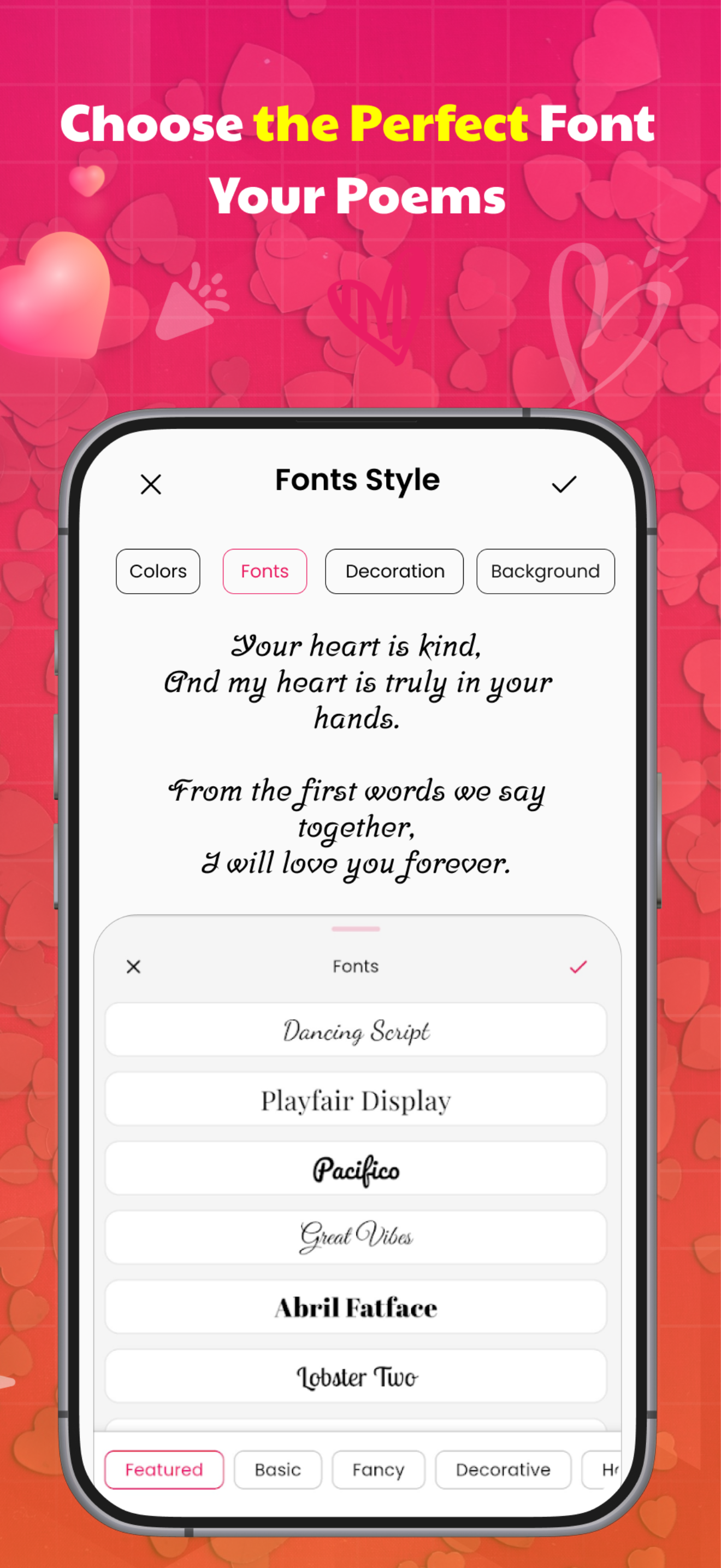 Love Poems Pro