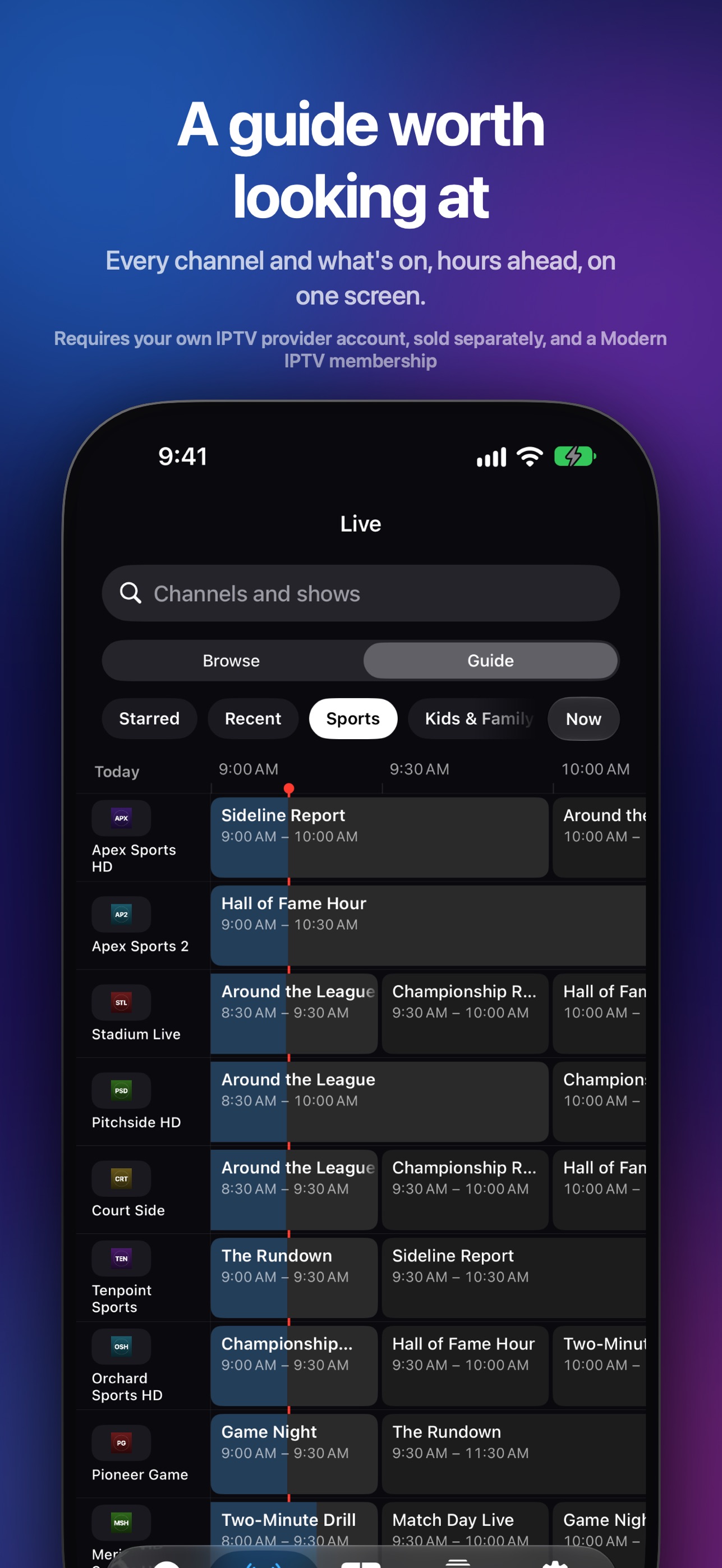 Screenshot 2 of The Modern IPTV