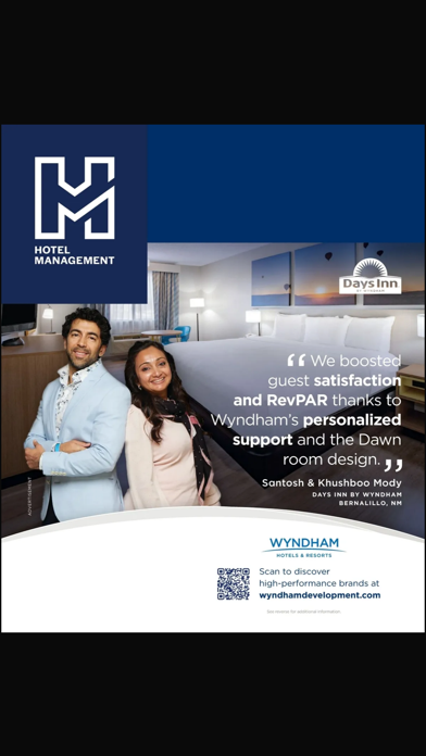 Hotel Management Magazine Screenshot