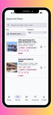 ZamaKor — Buy, Sell Properties screenshot