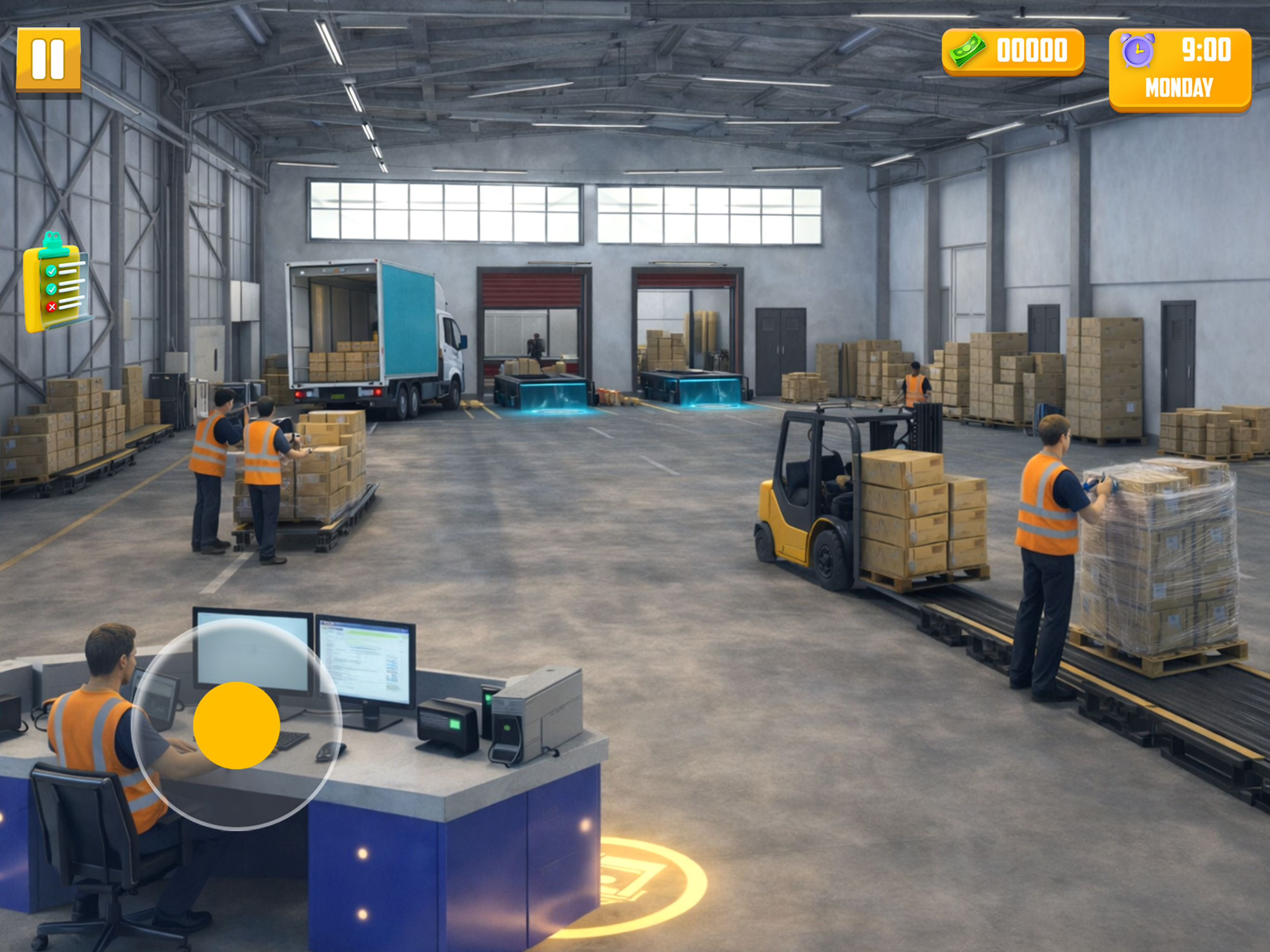 Warehouse Box Delivery 3D screenshot 13