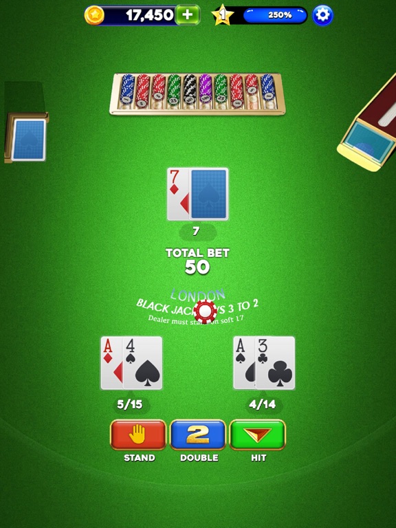 Blackjack - Real Vegas Poker