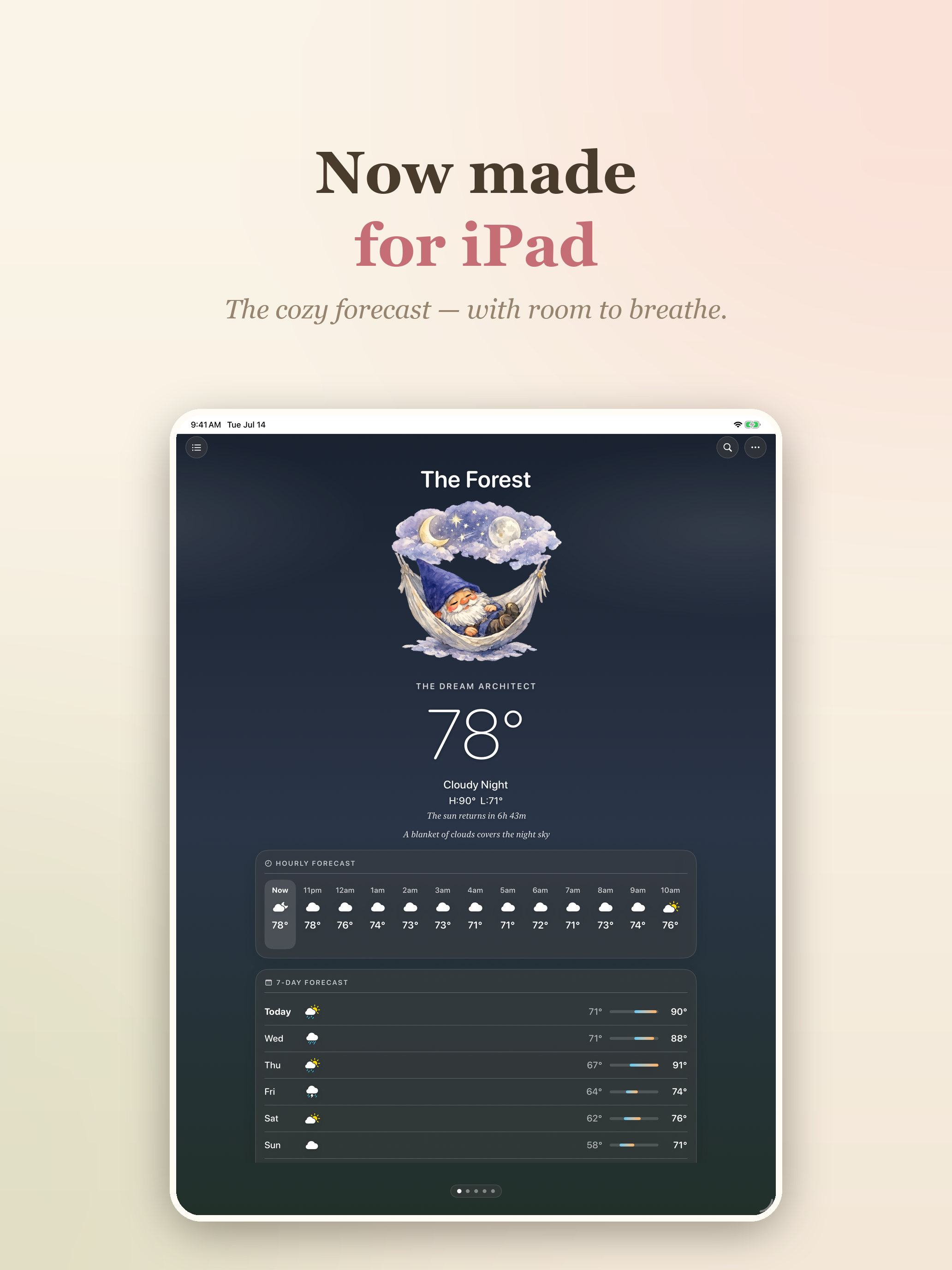 Weather Gnome: Cozy Forecast screenshot 11