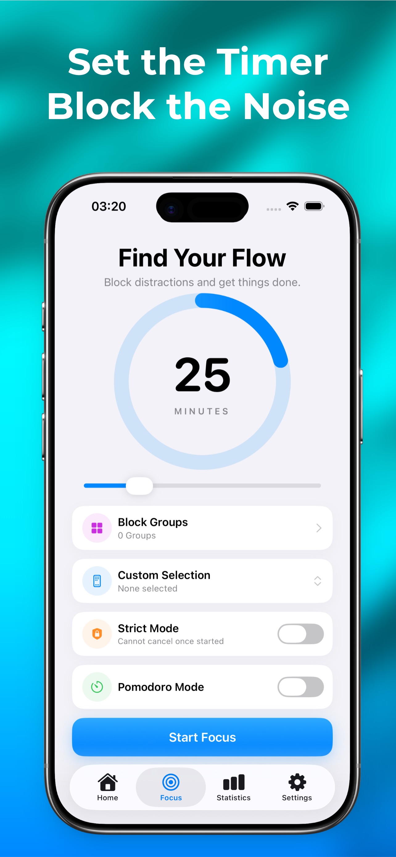 Screenshot 2 of FlowState: App Blocker & Focus