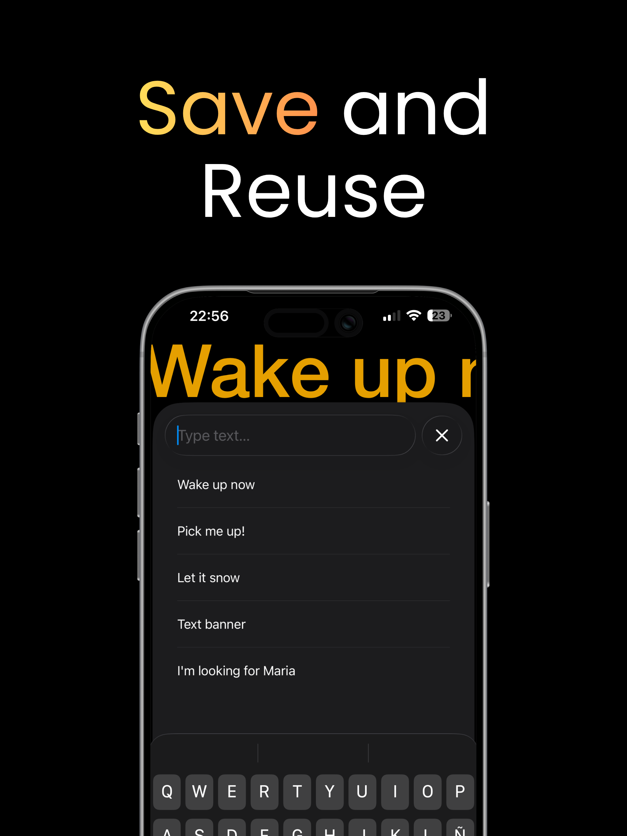 Text Banner screenshot 6