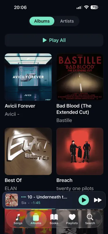AudioShelf : Musique & Livres screenshot 4 of 10