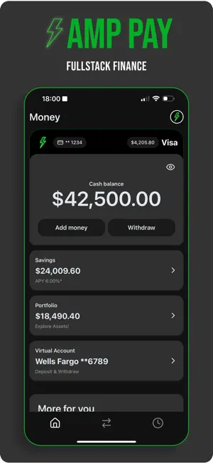 Amp Pay - Spend, Save & Trade screenshot 1