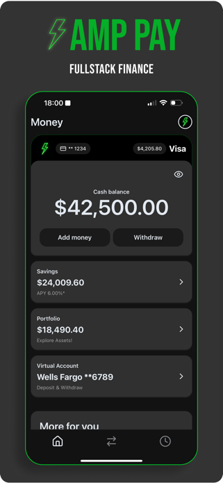 Amp Pay - Spend, Save & Trade Screenshot 1 of 5