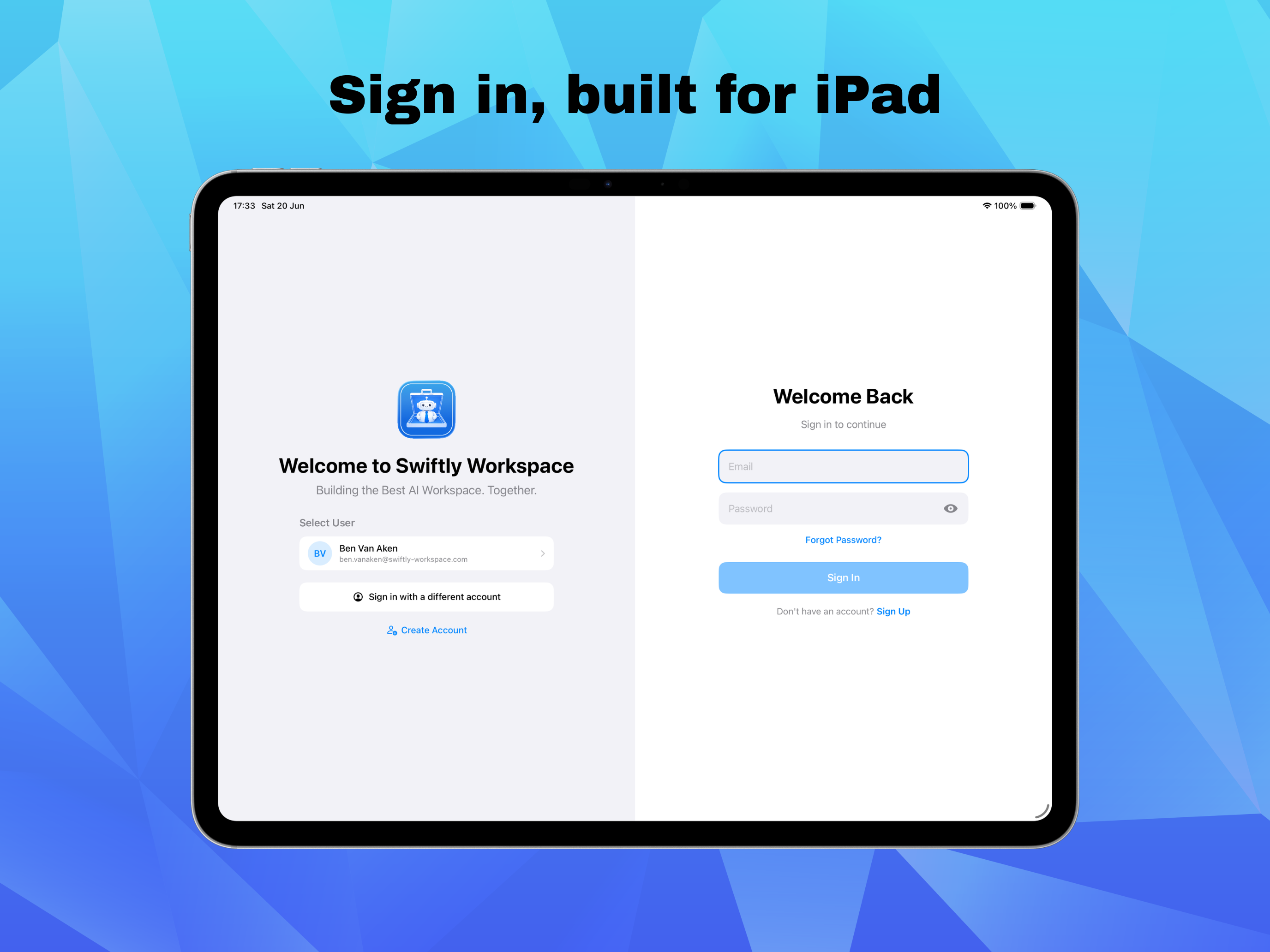 Swiftly: AI-Native ERP