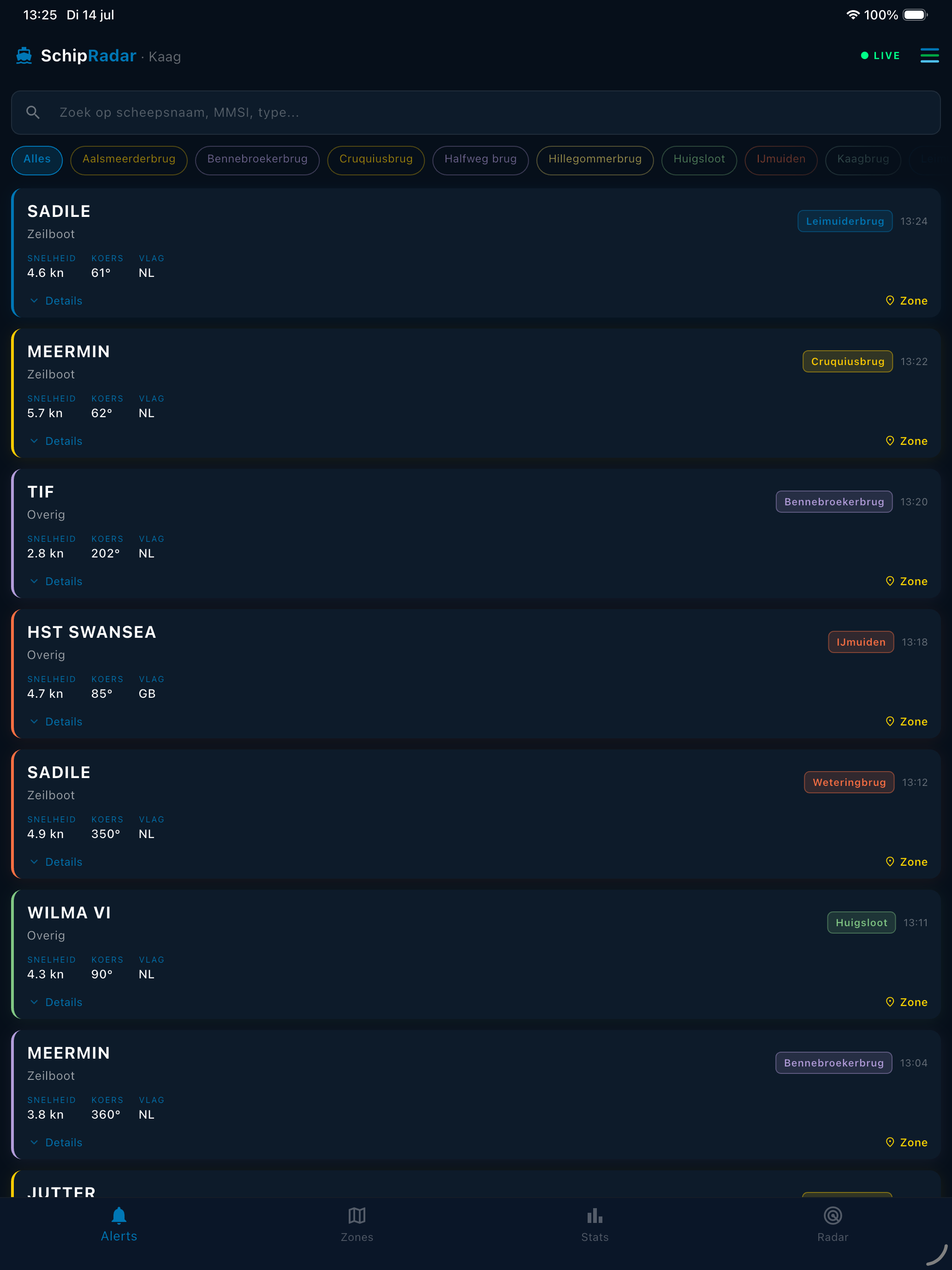 SchipRadar · Kaag screenshot 6