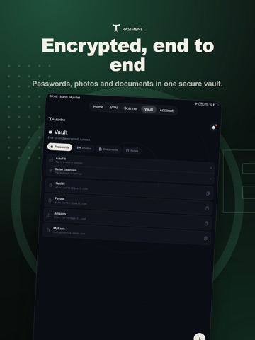 TRASIMENE - VPN & PROTECTION iPad screenshot
