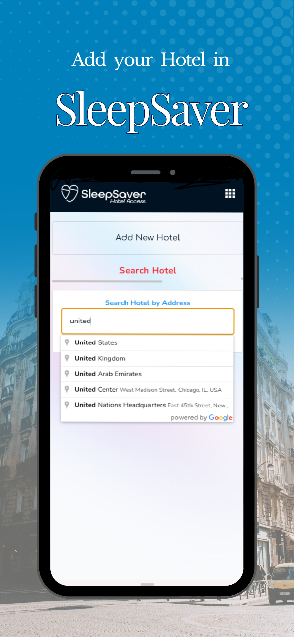 SleepSaver Hotel Access screenshot 5
