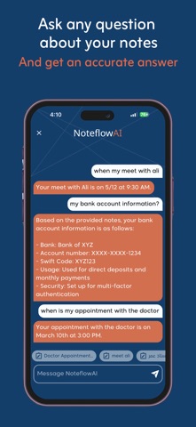 NoteflowAI screenshot