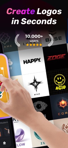 Logo Shop: Brand Designer iPhone screenshot