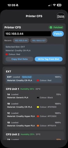 TagWriter4CFS Mobile screenshot