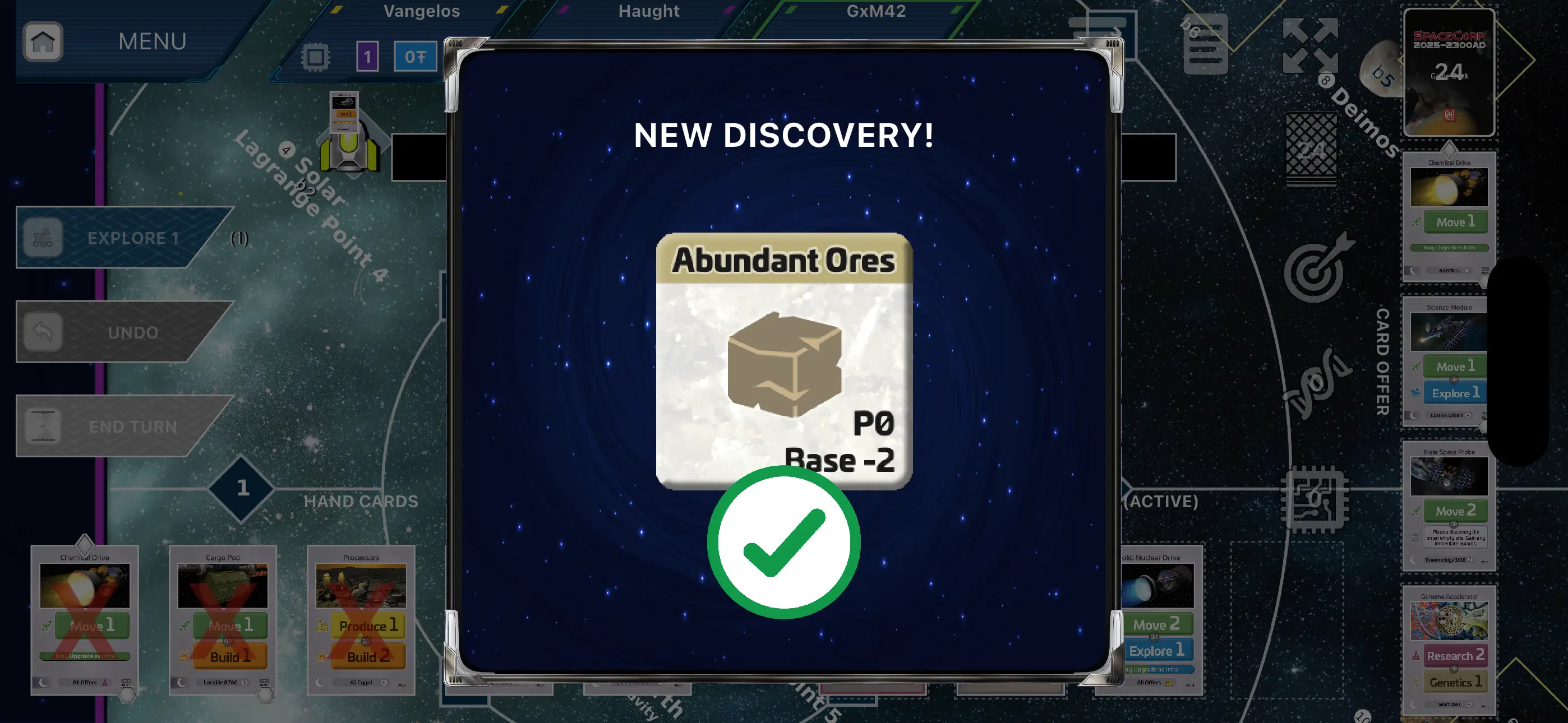 #7. SpaceCorp (iOS) By: Logix Interactive LLC