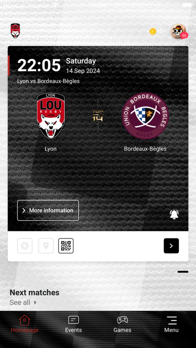 LOU Rugby - Appli officielle screenshot