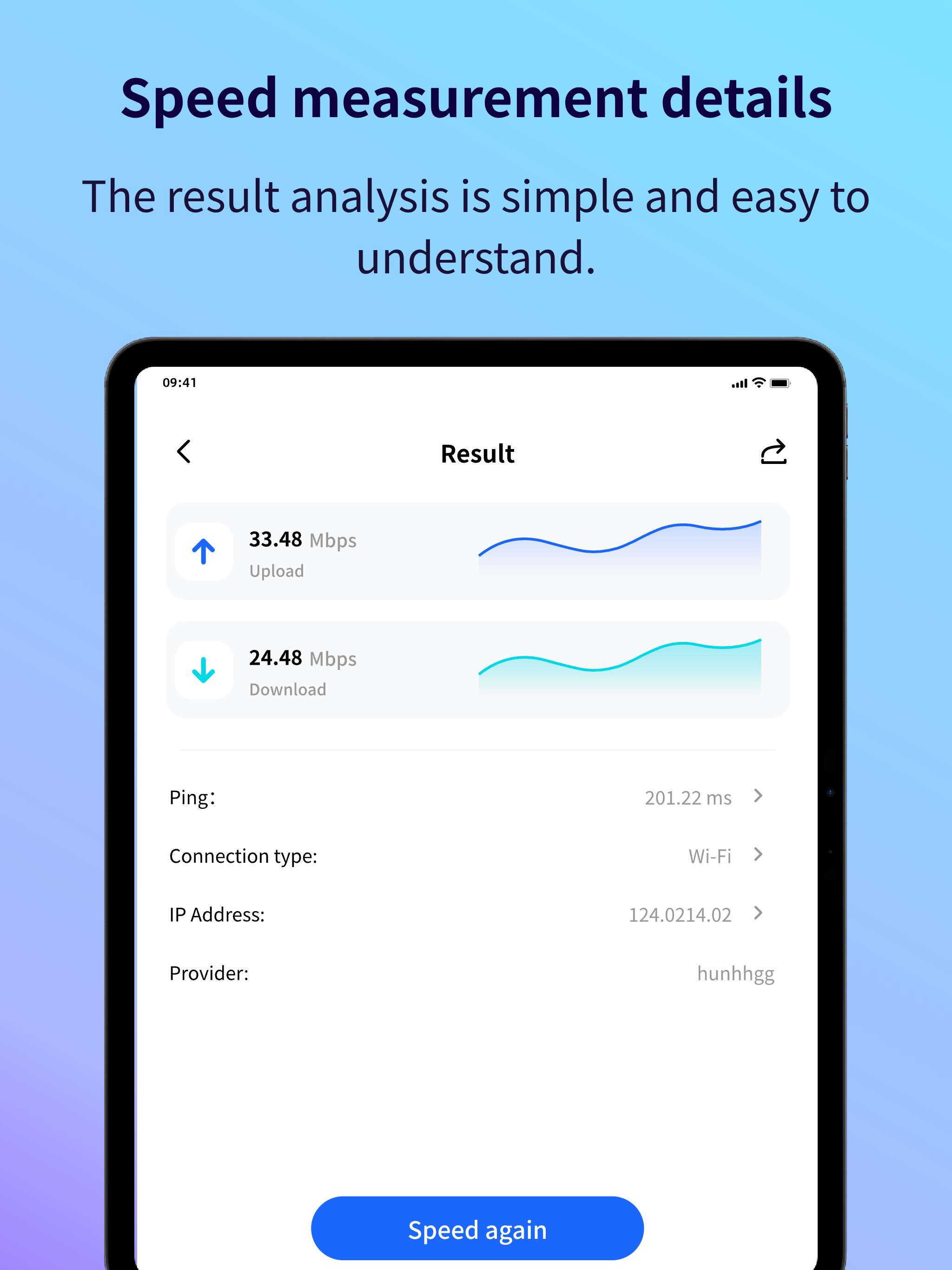 Speed Test - WIFI Analyser