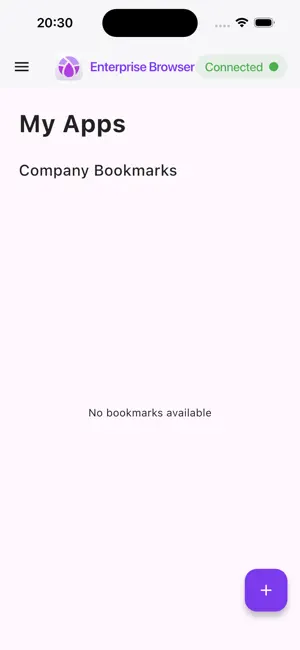 Enterprise Browser APP screenshot 1