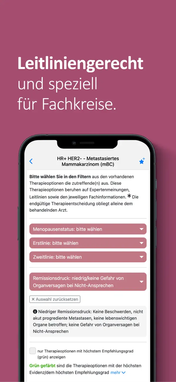 Screenshot #3 pour Mammakarzinom onkowissen