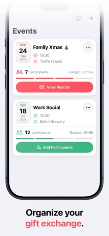 Screenshot 1 of Secret Amigo App