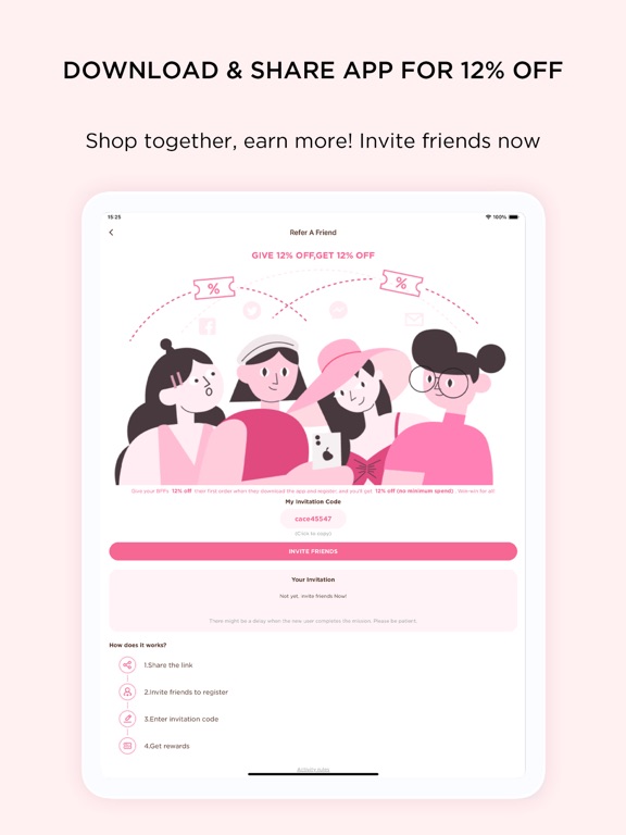 JJ's House:Bridesmaid Dresses iPad screenshot 4 - Shopping app