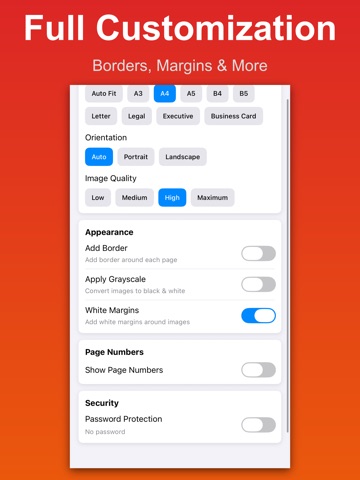 Image to PDF Converter - Pro iPad screenshot