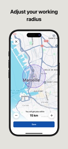 Flity driver app screenshot