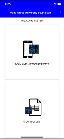 Mallareddyuniversity SeQR Scan screenshot