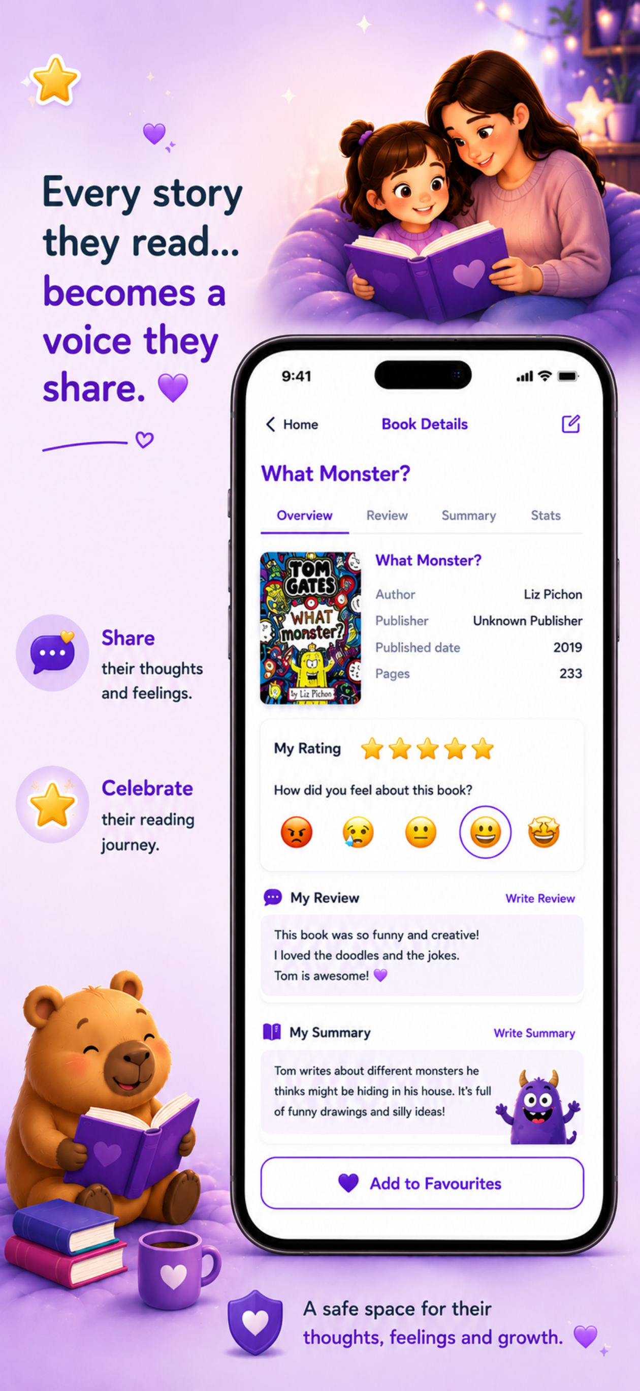 Capybara Kids Library screenshot 2