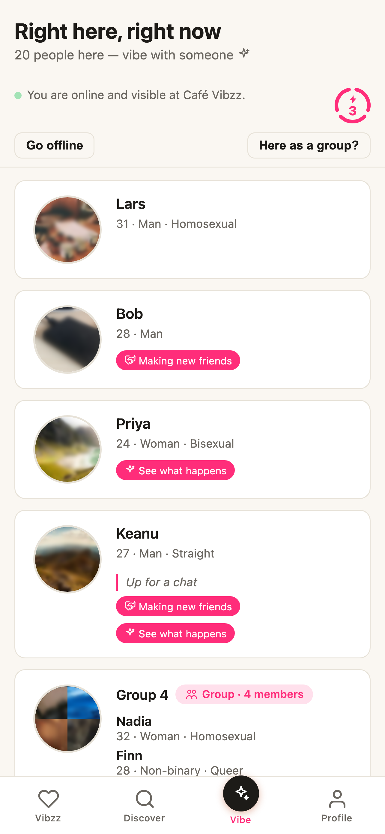 Vibzz screenshot 4