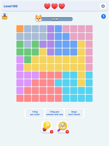 Dogdoku: Brain Test iPad screenshot