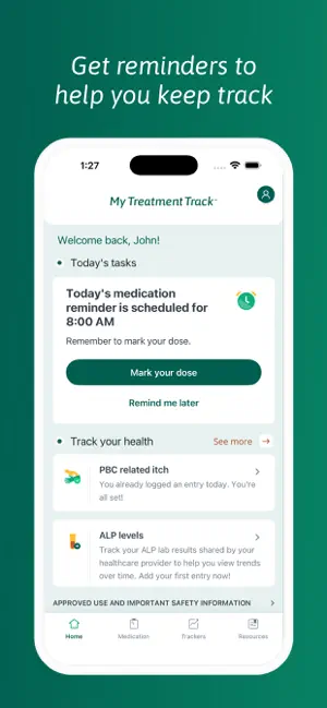 My Treatment Track screenshot 1