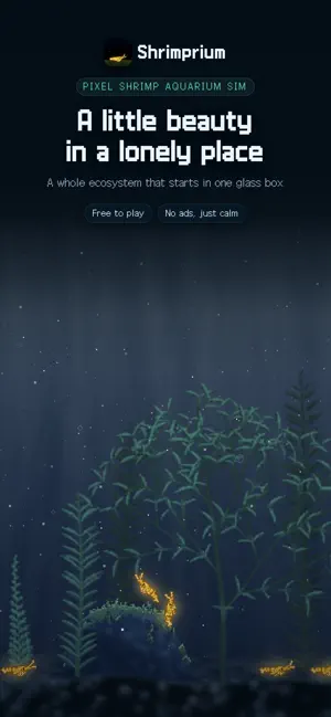 Shrimprium - Shrimp Tank Sim screenshot 1