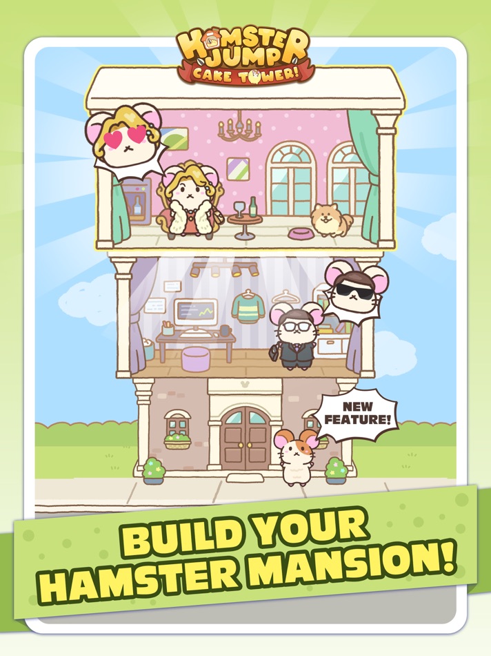 #7. Hamster Jump: Cake Tower! (iOS) By: NOCTUA GAMES INTERNATIONAL PTE. LTD.