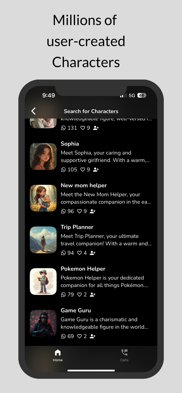 xvol.ai: Personalized AI Chats screenshot 3
