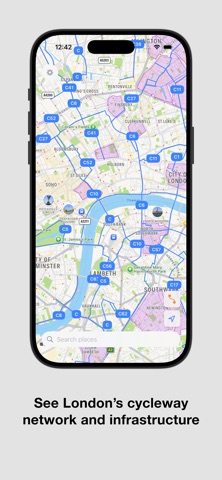 London Cycling Companion iPhone screenshot