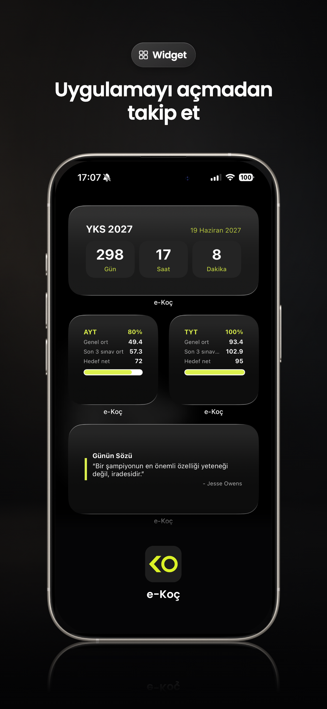 e-Koç | YKS Takip ve Analiz screenshot 8