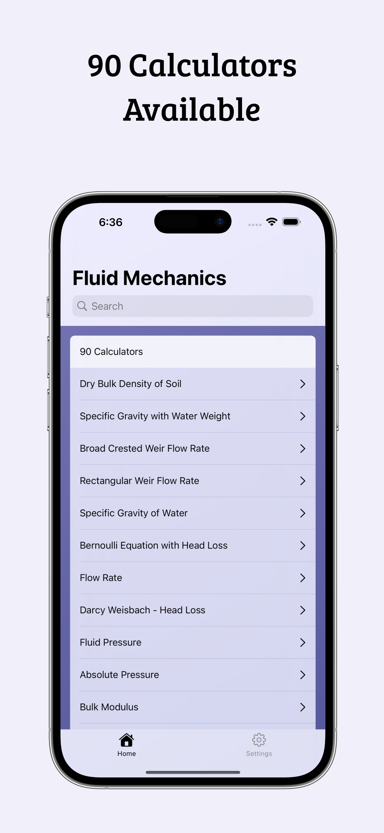 Fluid Mechanics Calculator